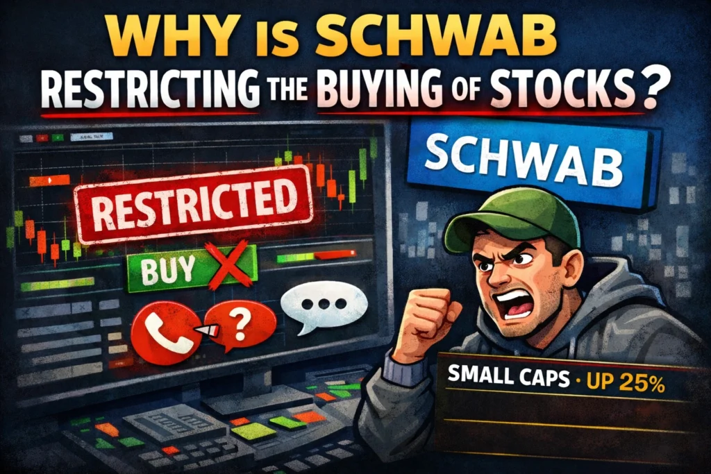 Schwab restricting the buying of volatile small cap stocks on thinkorswim for active traders