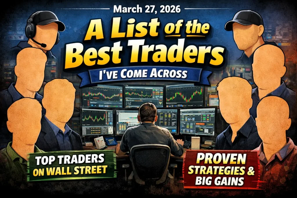 A list of the best traders I have come across.