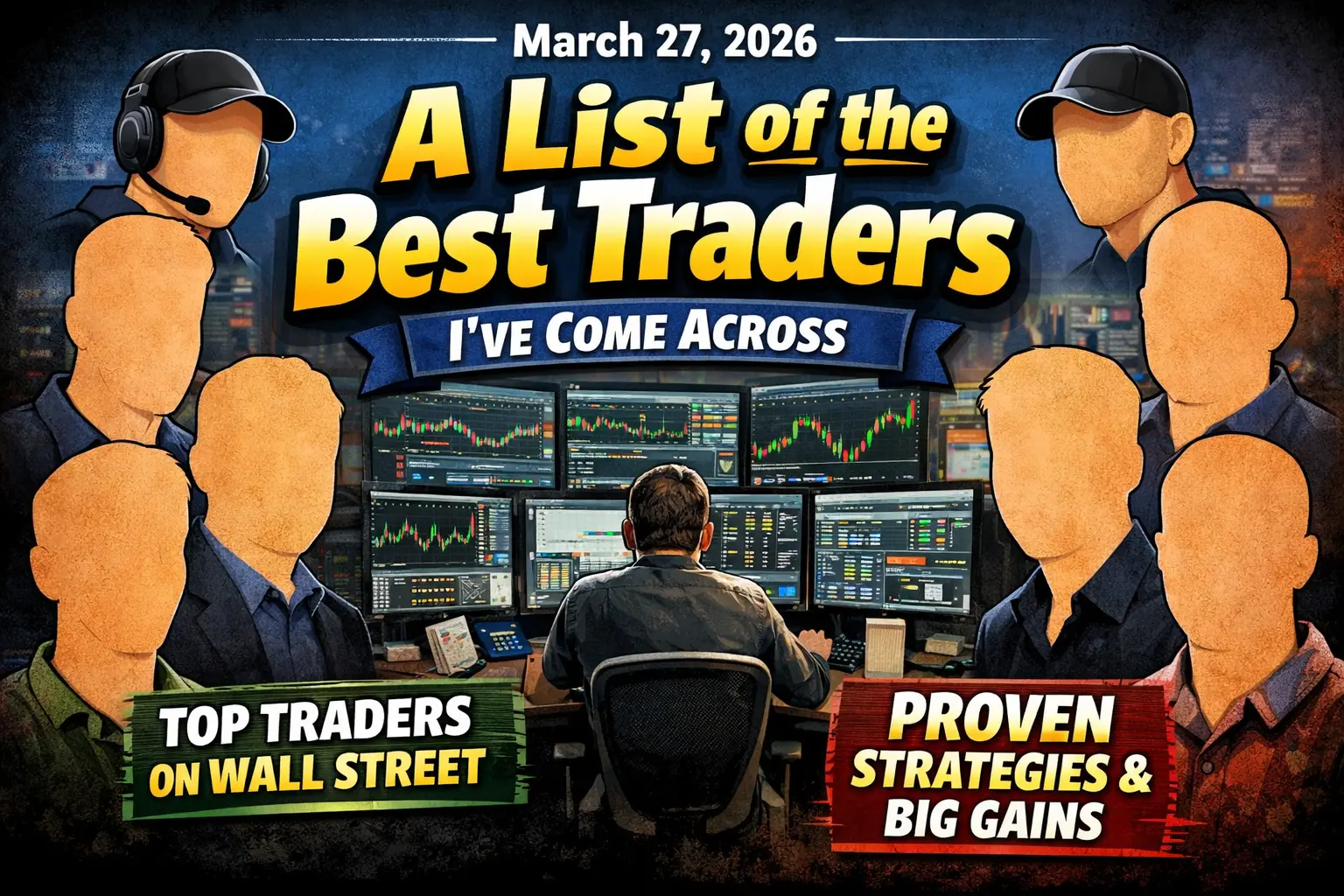 A list of the best traders I have come across.