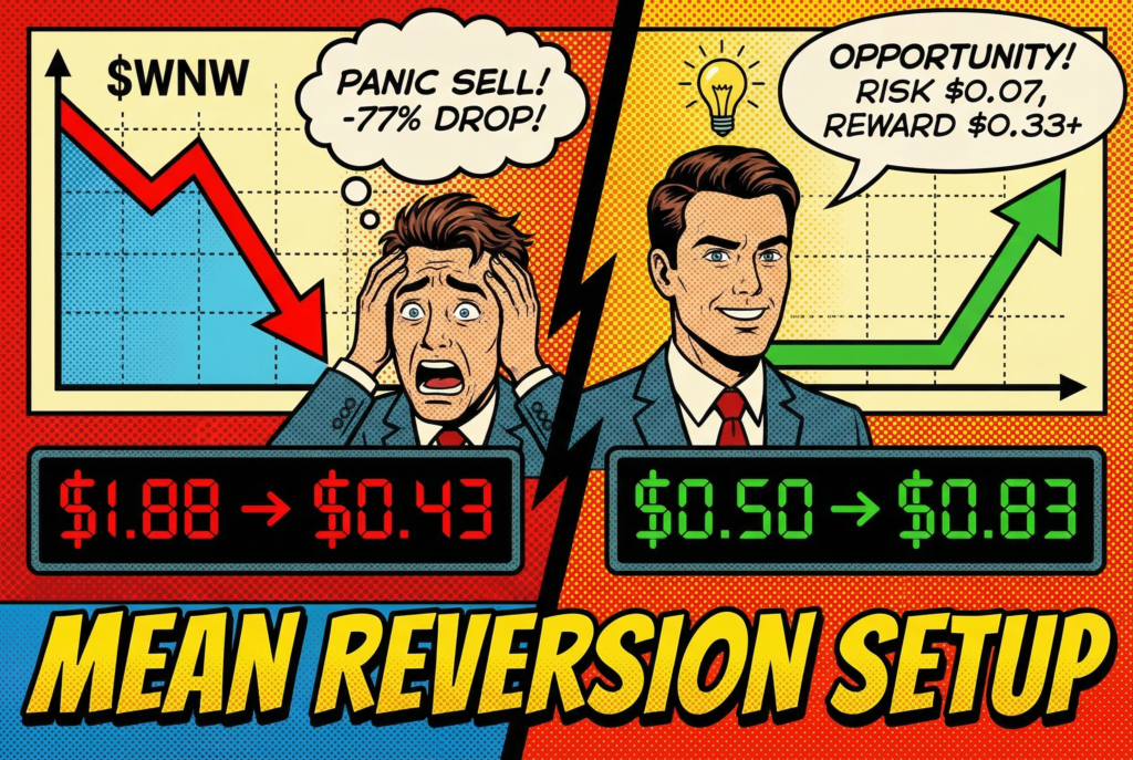 Buying $WNW stock after the offering.